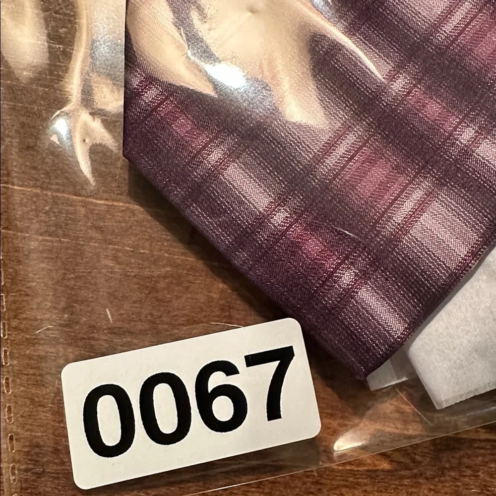 Alfa I Silk Plaid Tie